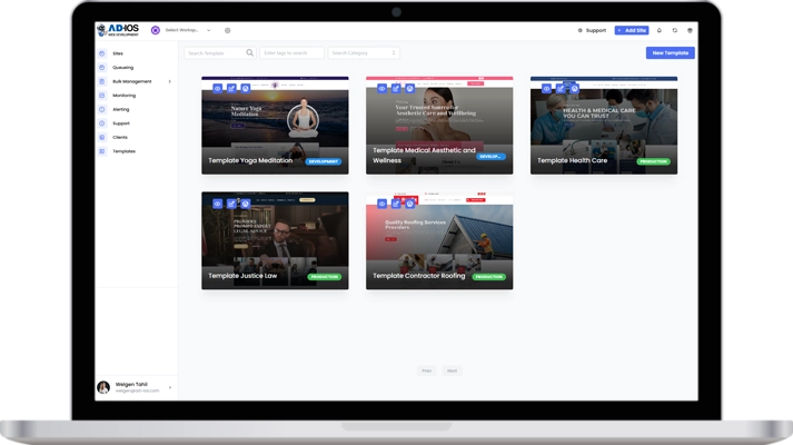 AI website builder - Diva Launch by AD-IOS