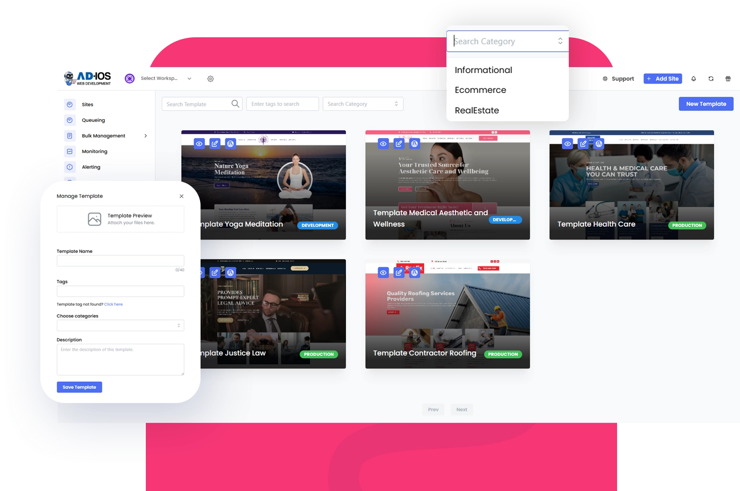 AI website builder - Diva Launch by AD-IOS